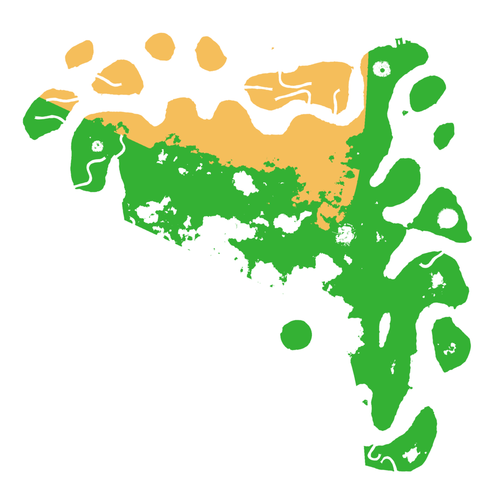 Biome Rust Map: Procedural Map, Size: 4500, Seed: 5547736