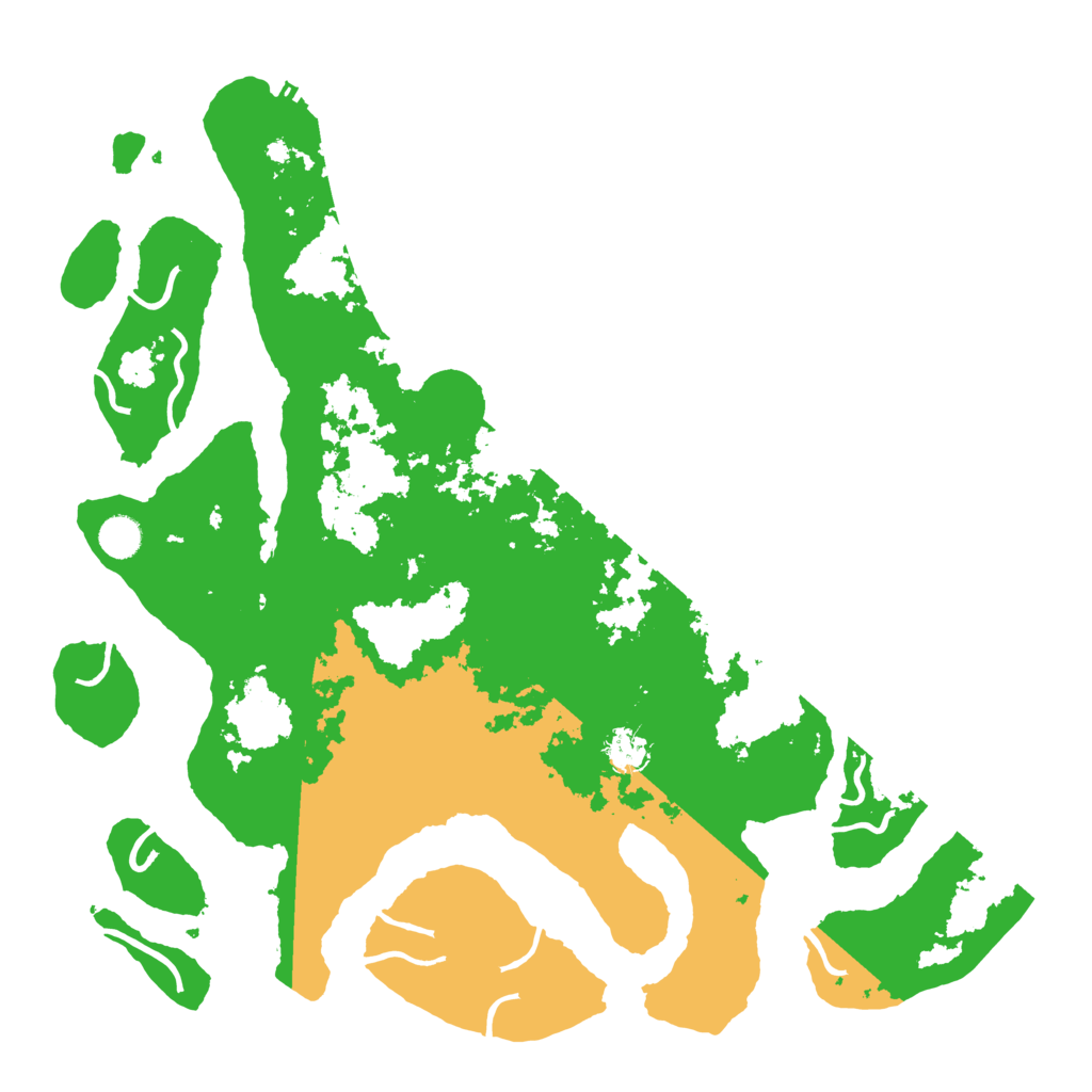 Biome Rust Map: Procedural Map, Size: 4500, Seed: 4494328