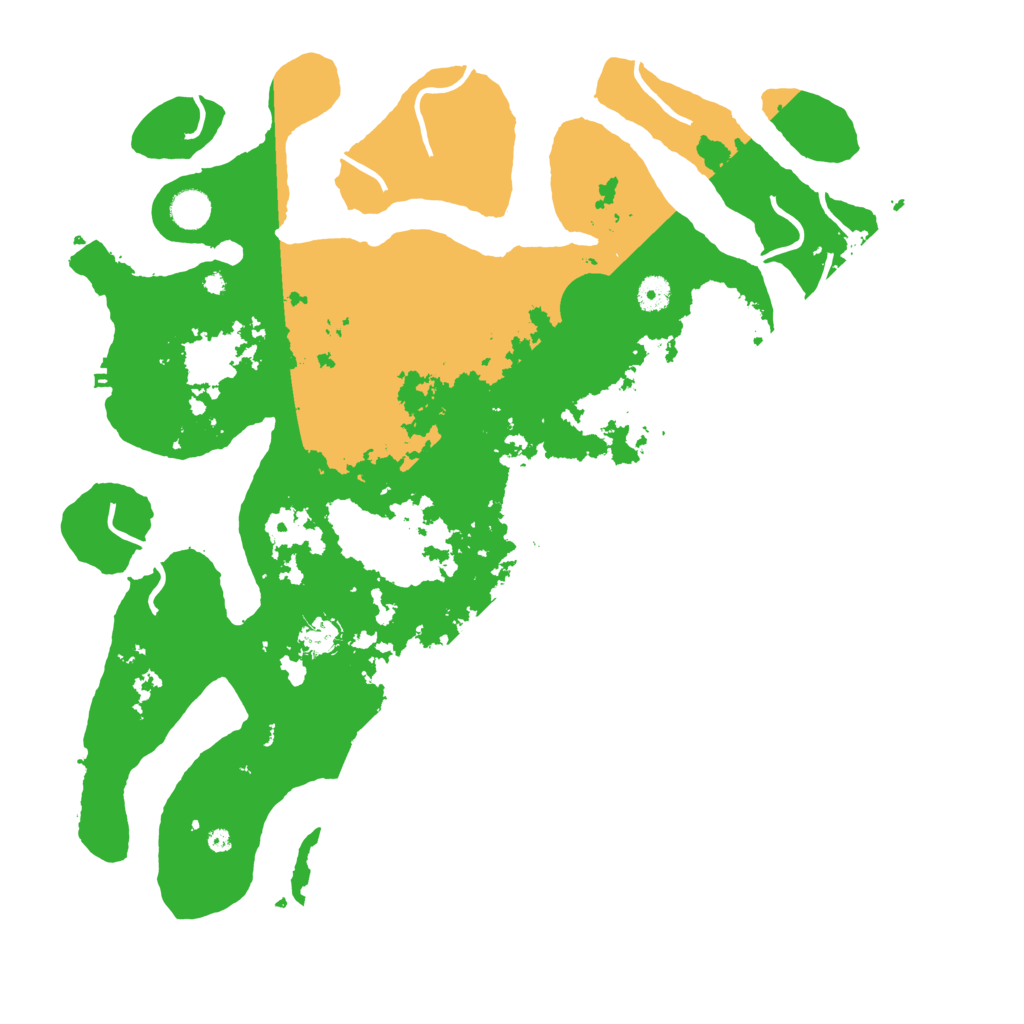 Biome Rust Map: Procedural Map, Size: 4500, Seed: 5816581