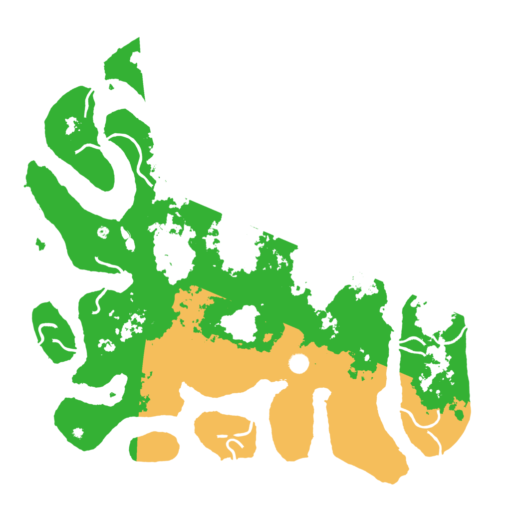 Biome Rust Map: Procedural Map, Size: 4500, Seed: 5108035