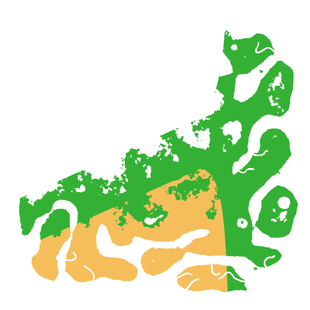 Biome Rust Map: Procedural Map, Size: 4500, Seed: 5819824