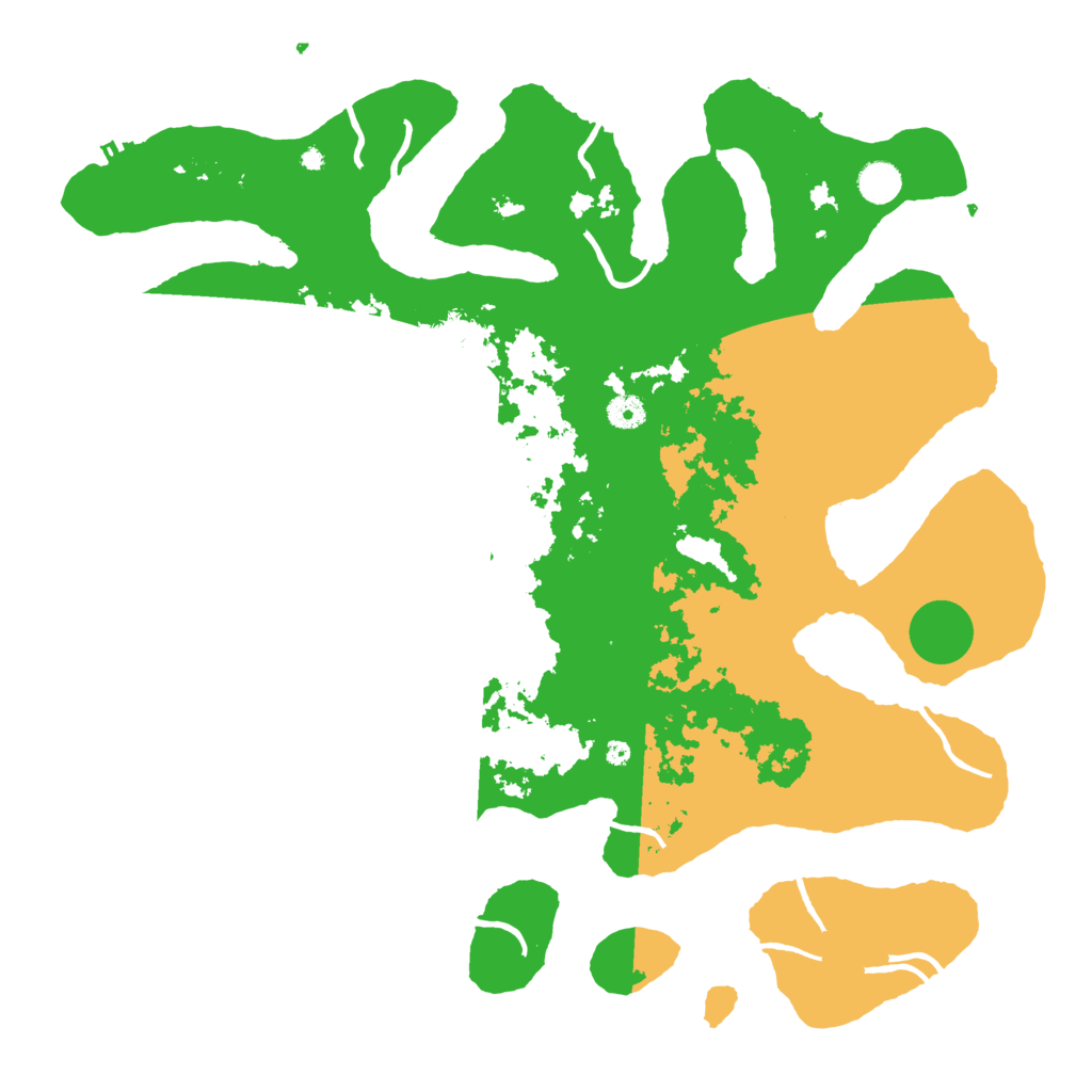 Biome Rust Map: Procedural Map, Size: 4500, Seed: 4116779