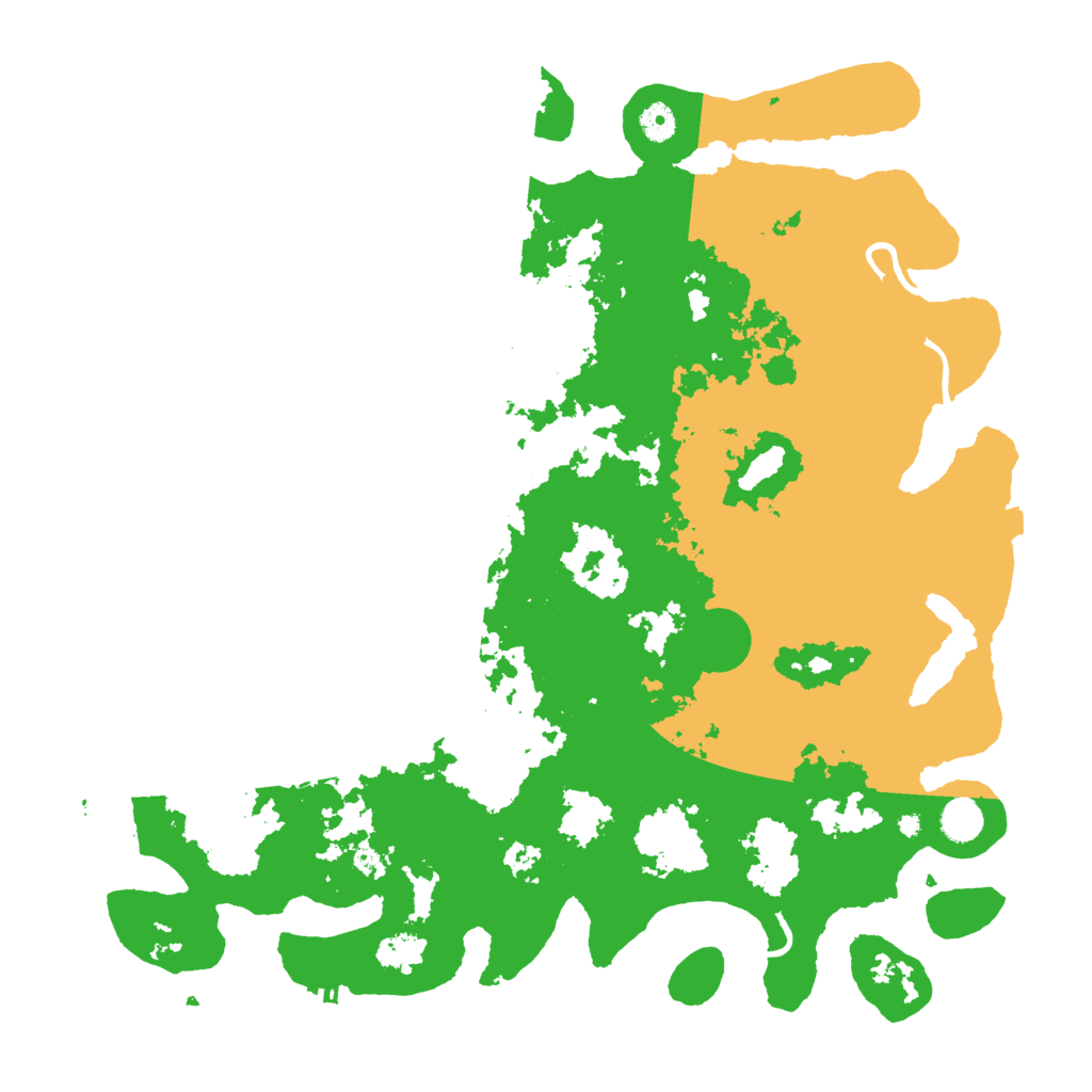 Biome Rust Map: Procedural Map, Size: 4500, Seed: 3058831