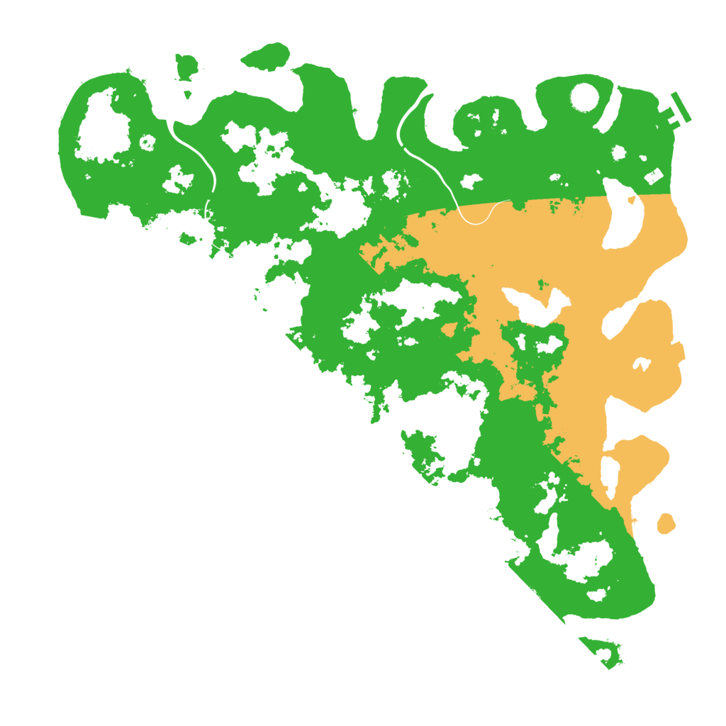 Biome Rust Map: Procedural Map, Size: 4500, Seed: 5531844