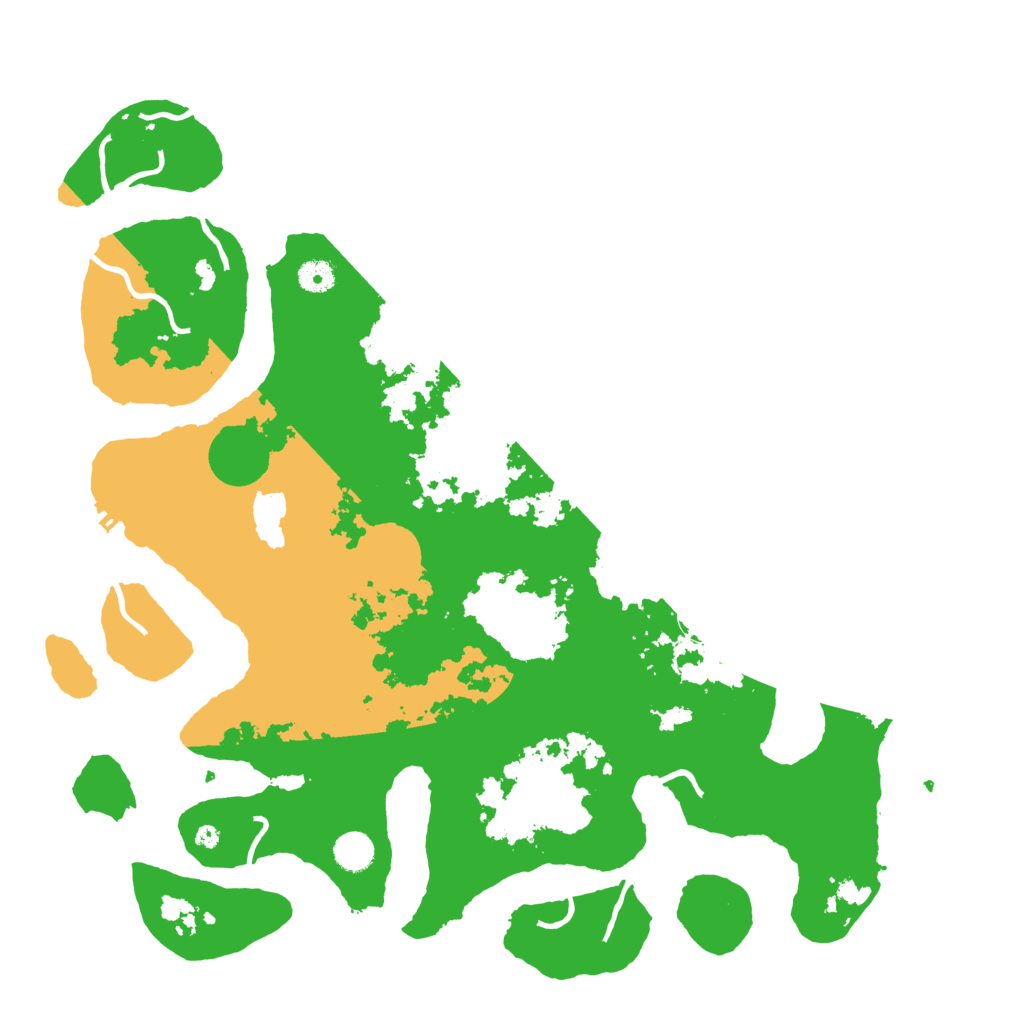 Biome Rust Map: Procedural Map, Size: 4500, Seed: 4622497