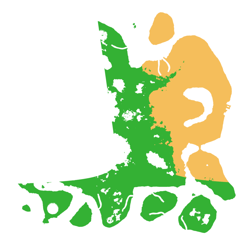 Biome Rust Map: Procedural Map, Size: 3950, Seed: 2104647629