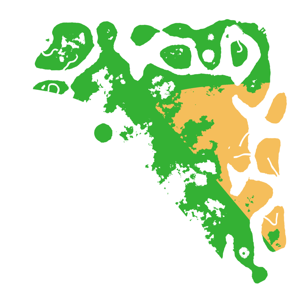 Biome Rust Map: Procedural Map, Size: 4500, Seed: 1958976