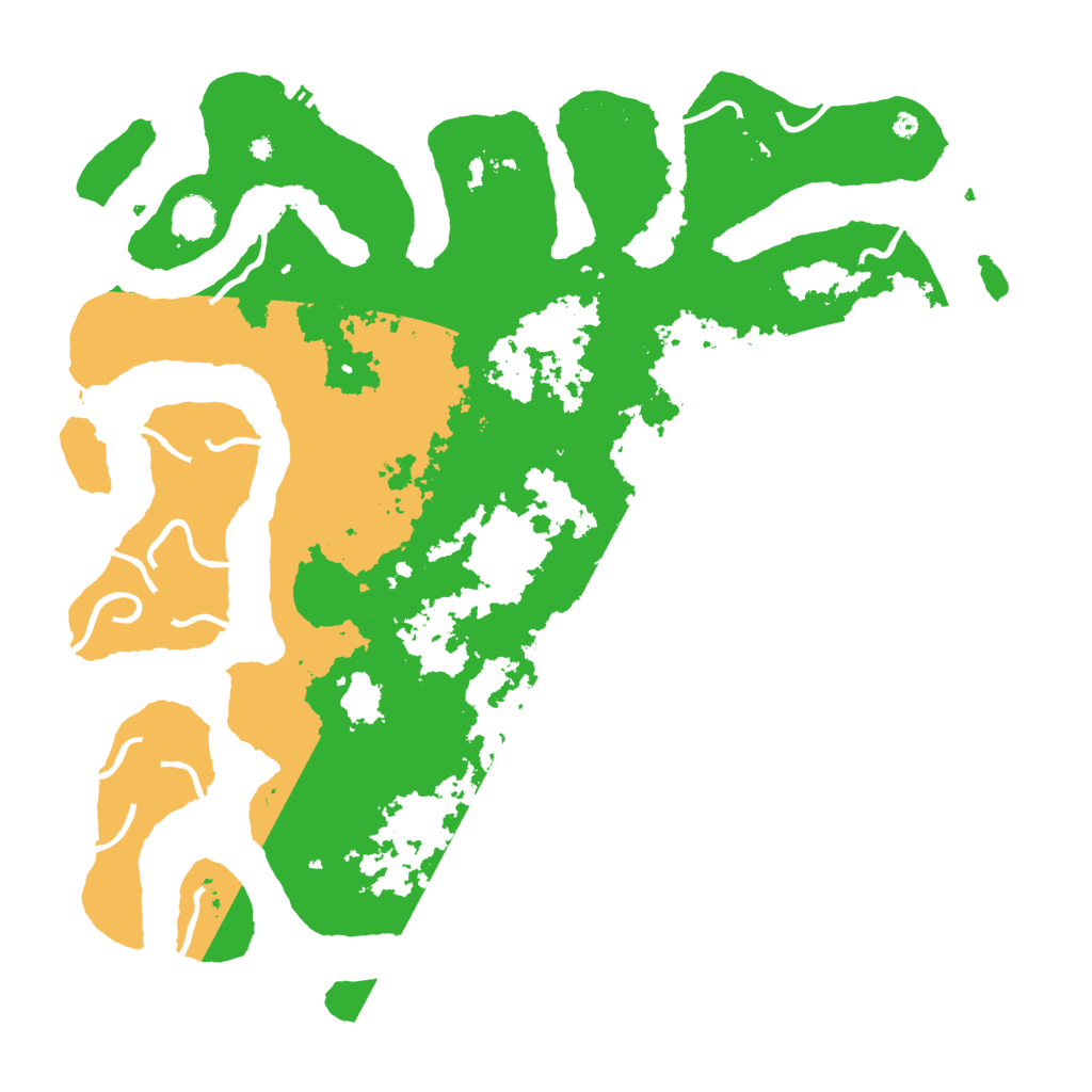 Biome Rust Map: Procedural Map, Size: 4500, Seed: 6108458