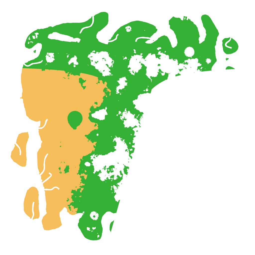 Biome Rust Map: Procedural Map, Size: 4500, Seed: 1708822