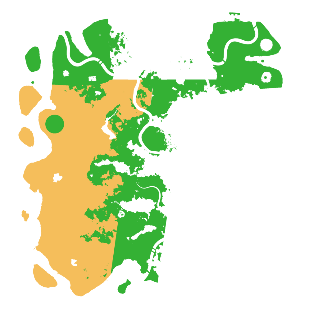 Biome Rust Map: Procedural Map, Size: 4500, Seed: 1950924