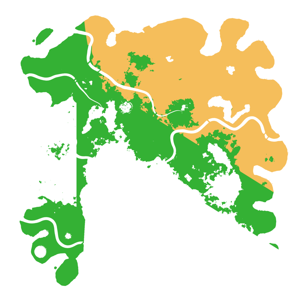 Biome Rust Map: Procedural Map, Size: 4500, Seed: 3238808