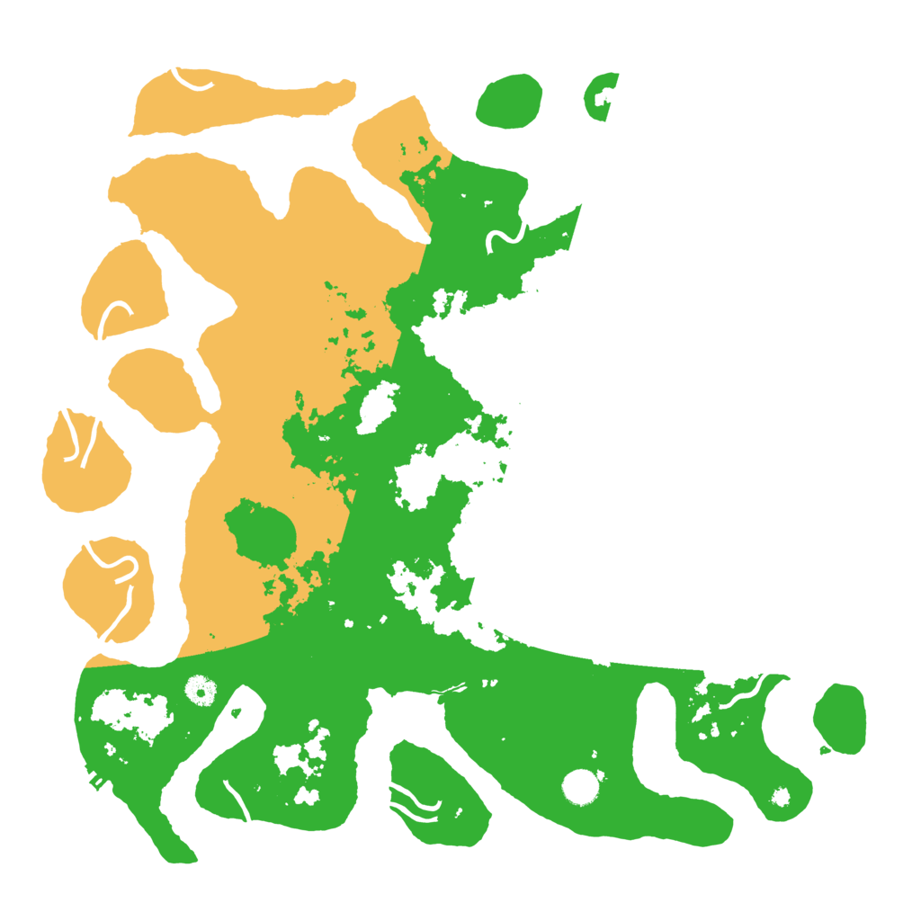 Biome Rust Map: Procedural Map, Size: 4500, Seed: 3040658