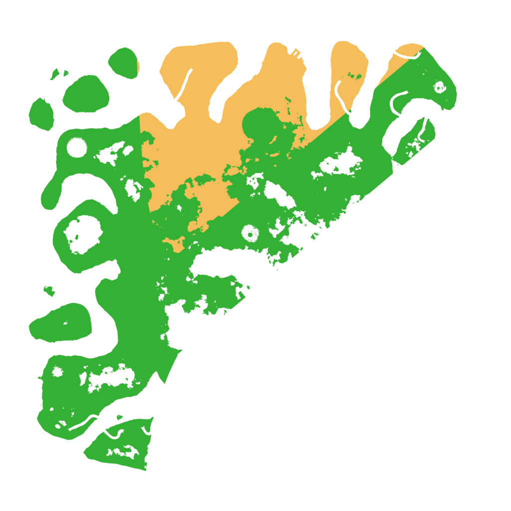 Biome Rust Map: Procedural Map, Size: 4500, Seed: 4960089