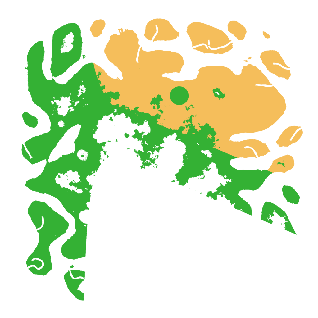 Biome Rust Map: Procedural Map, Size: 4500, Seed: 6381848