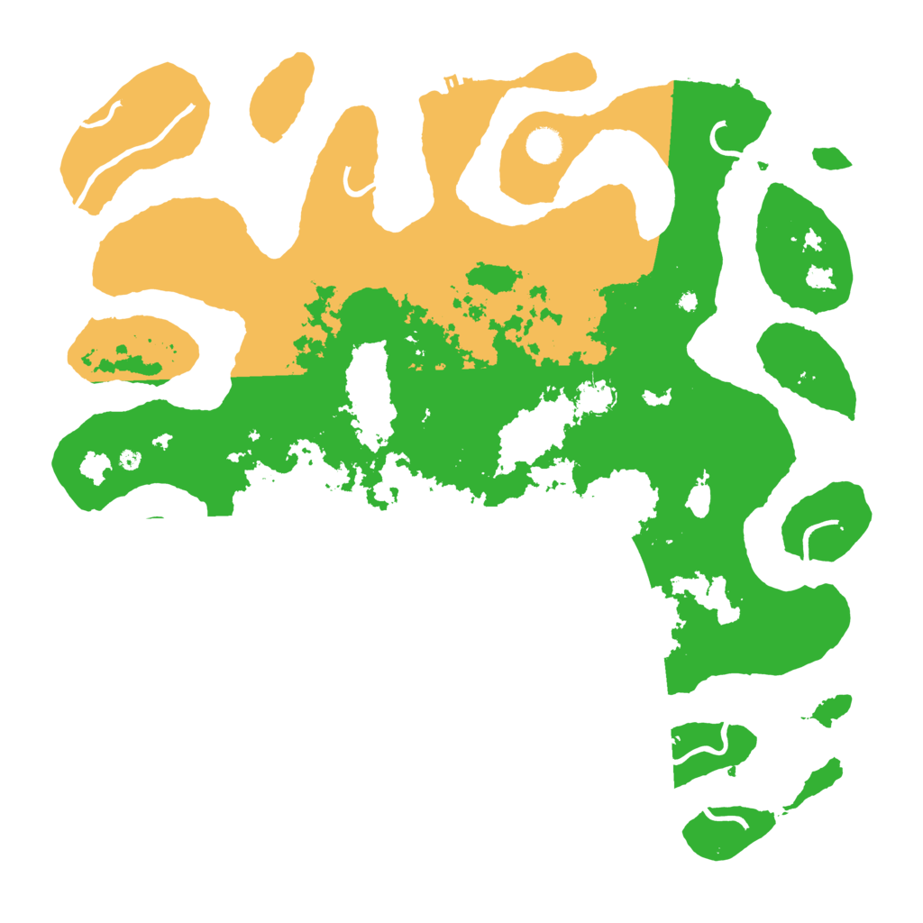 Biome Rust Map: Procedural Map, Size: 4500, Seed: 6189687