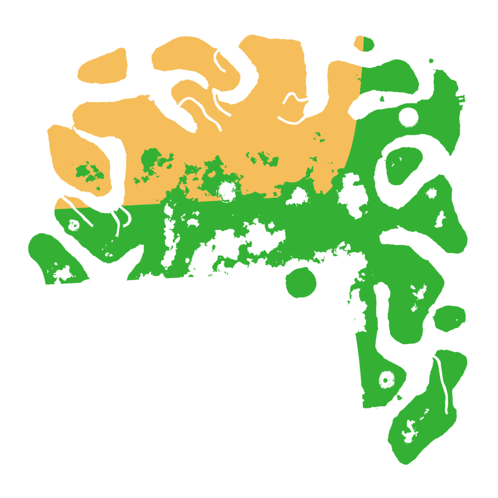 Biome Rust Map: Procedural Map, Size: 4500, Seed: 4726810