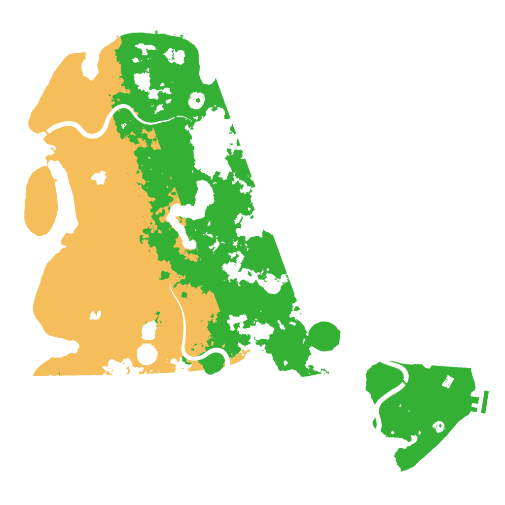Biome Rust Map: Procedural Map, Size: 4500, Seed: 3707310