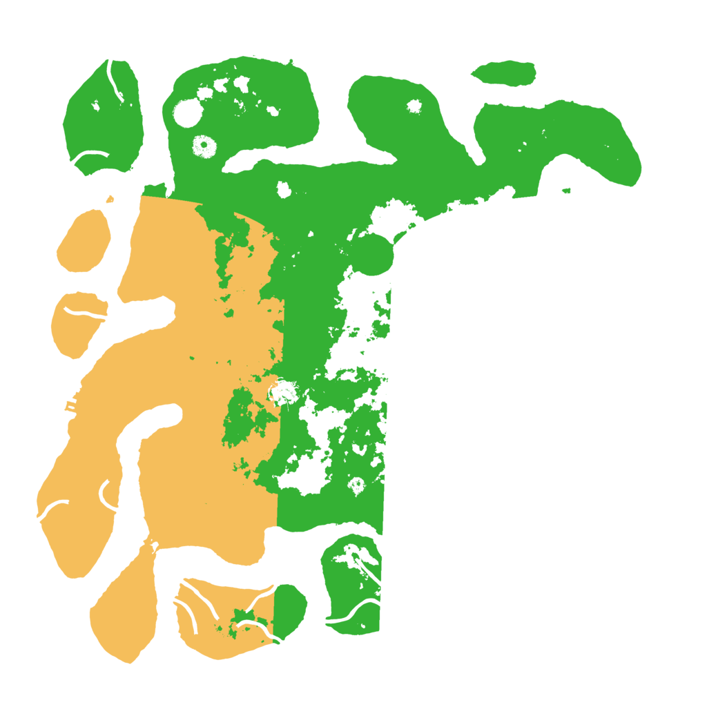 Biome Rust Map: Procedural Map, Size: 4500, Seed: 3528452