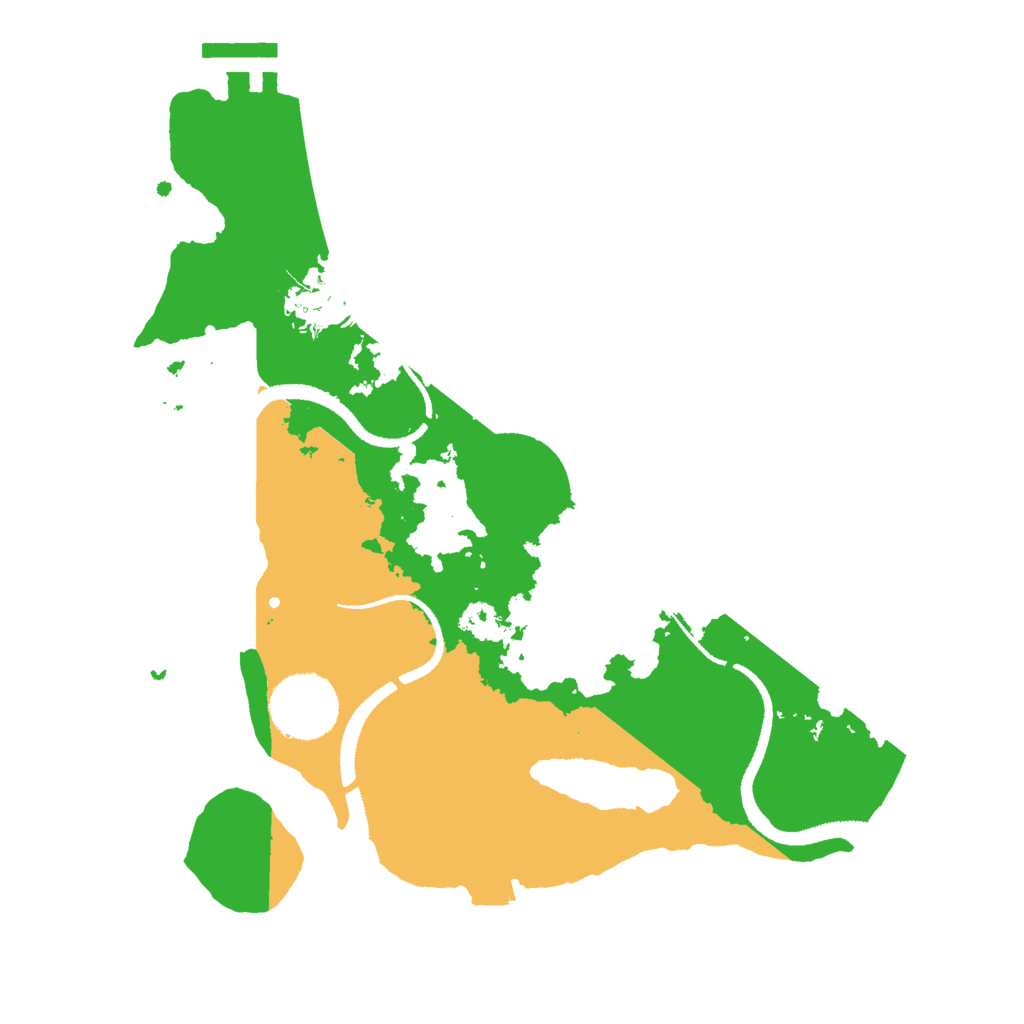 Biome Rust Map: Procedural Map, Size: 2750, Seed: 13323861