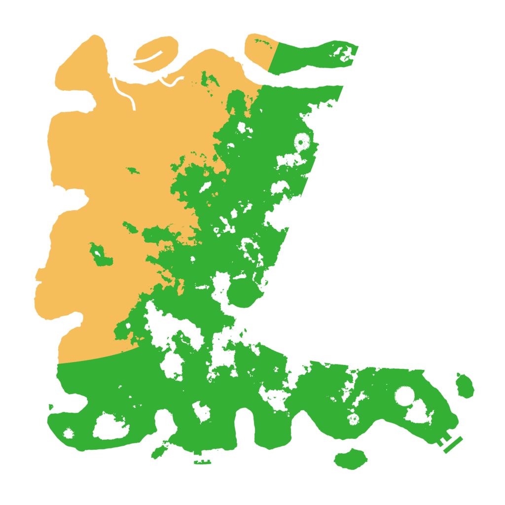 Biome Rust Map: Procedural Map, Size: 4500, Seed: 239113