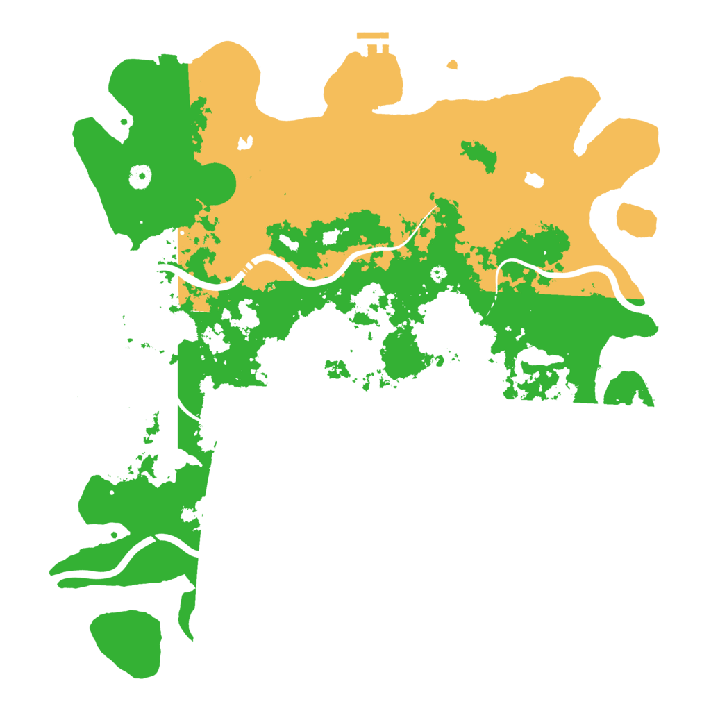Biome Rust Map: Procedural Map, Size: 4500, Seed: 1924024