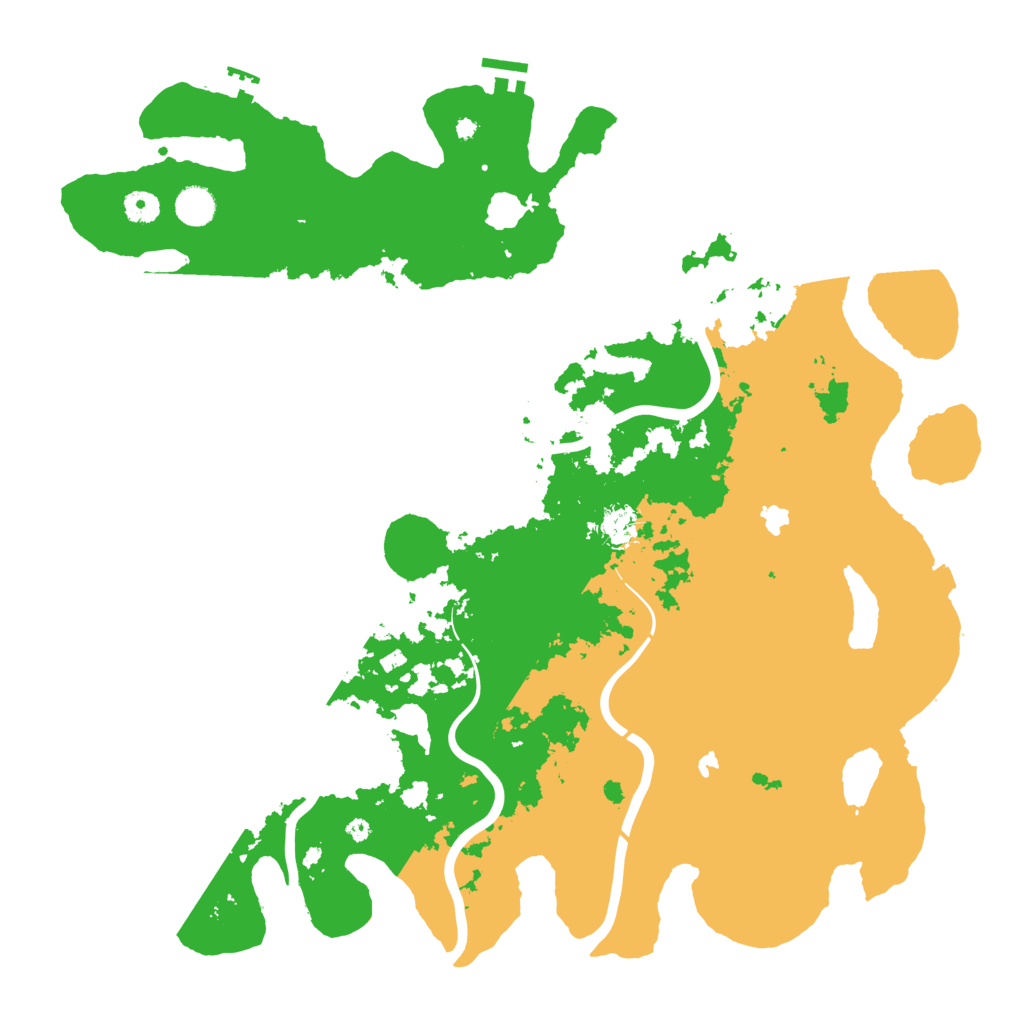 Biome Rust Map: Procedural Map, Size: 4500, Seed: 1493313