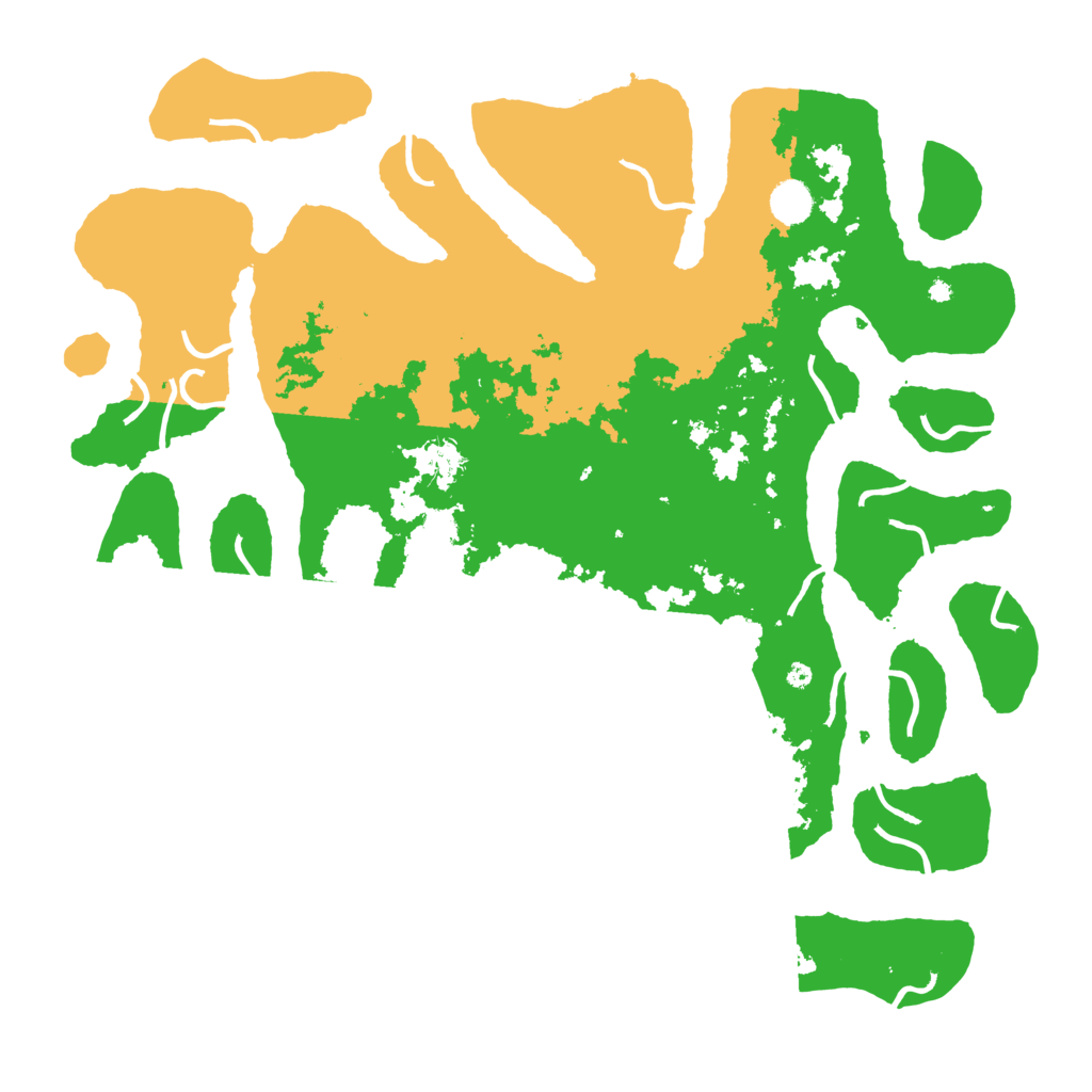 Biome Rust Map: Procedural Map, Size: 4500, Seed: 4883424