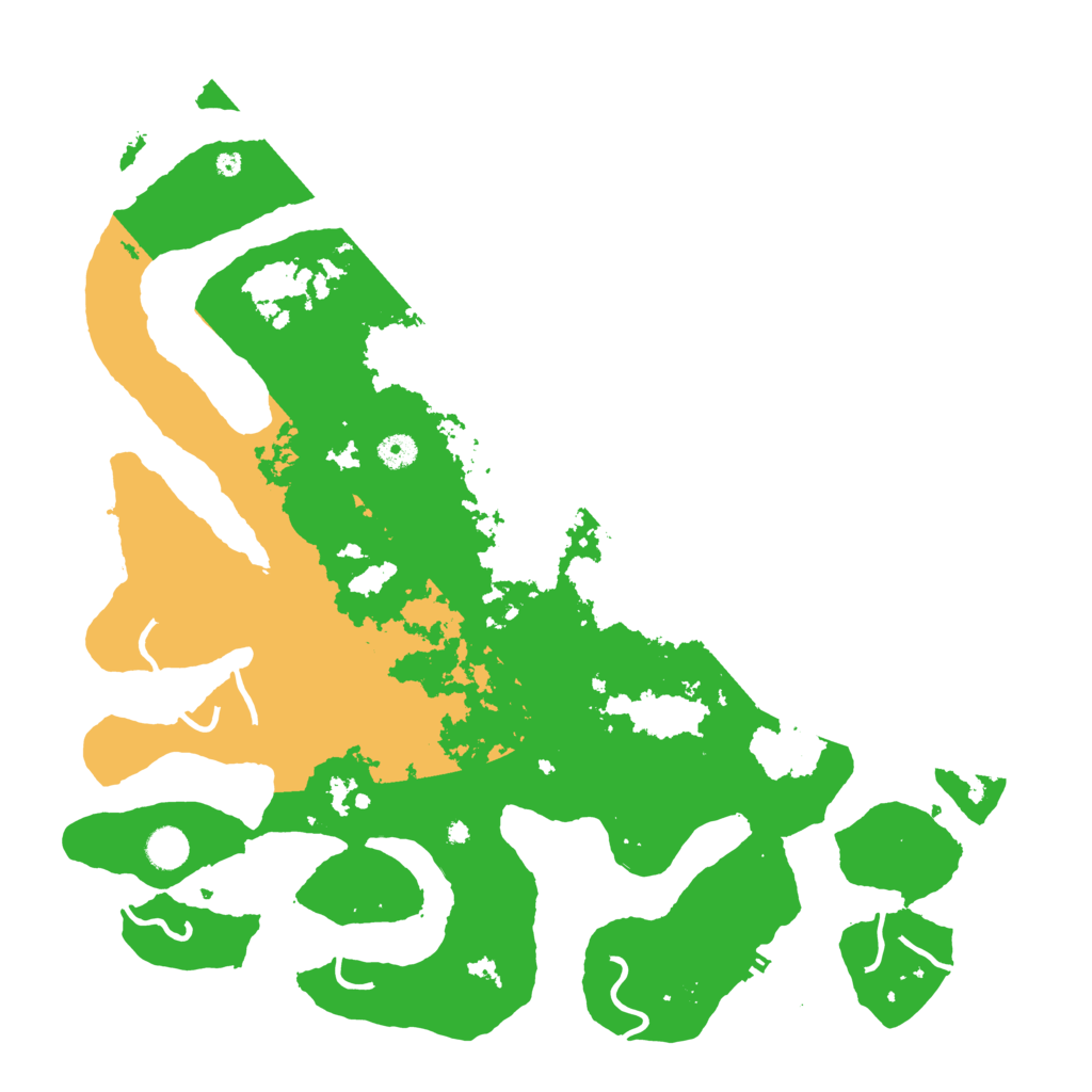 Biome Rust Map: Procedural Map, Size: 4500, Seed: 308341