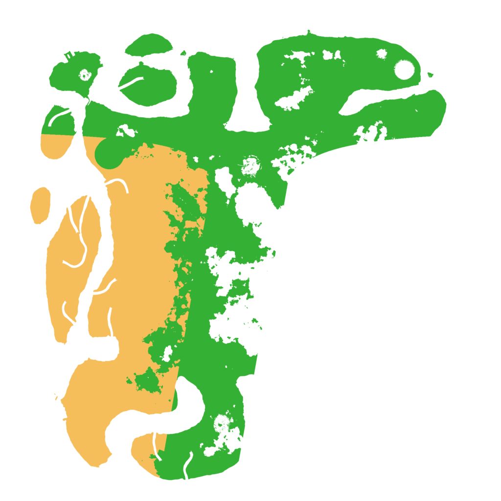 Biome Rust Map: Procedural Map, Size: 4500, Seed: 2606661