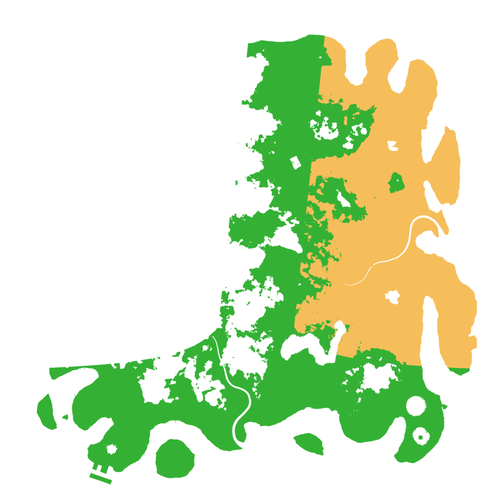 Biome Rust Map: Procedural Map, Size: 4500, Seed: 1853698