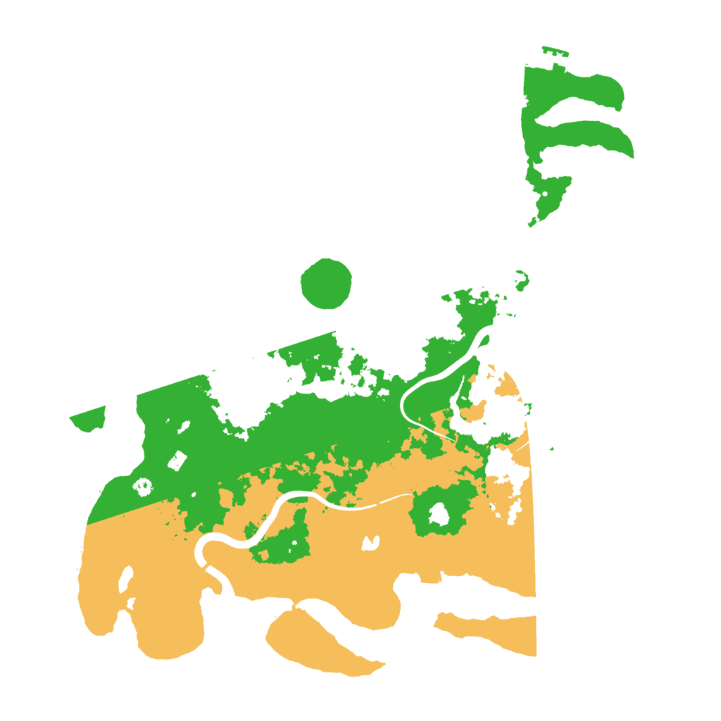 Biome Rust Map: Procedural Map, Size: 4000, Seed: 9238