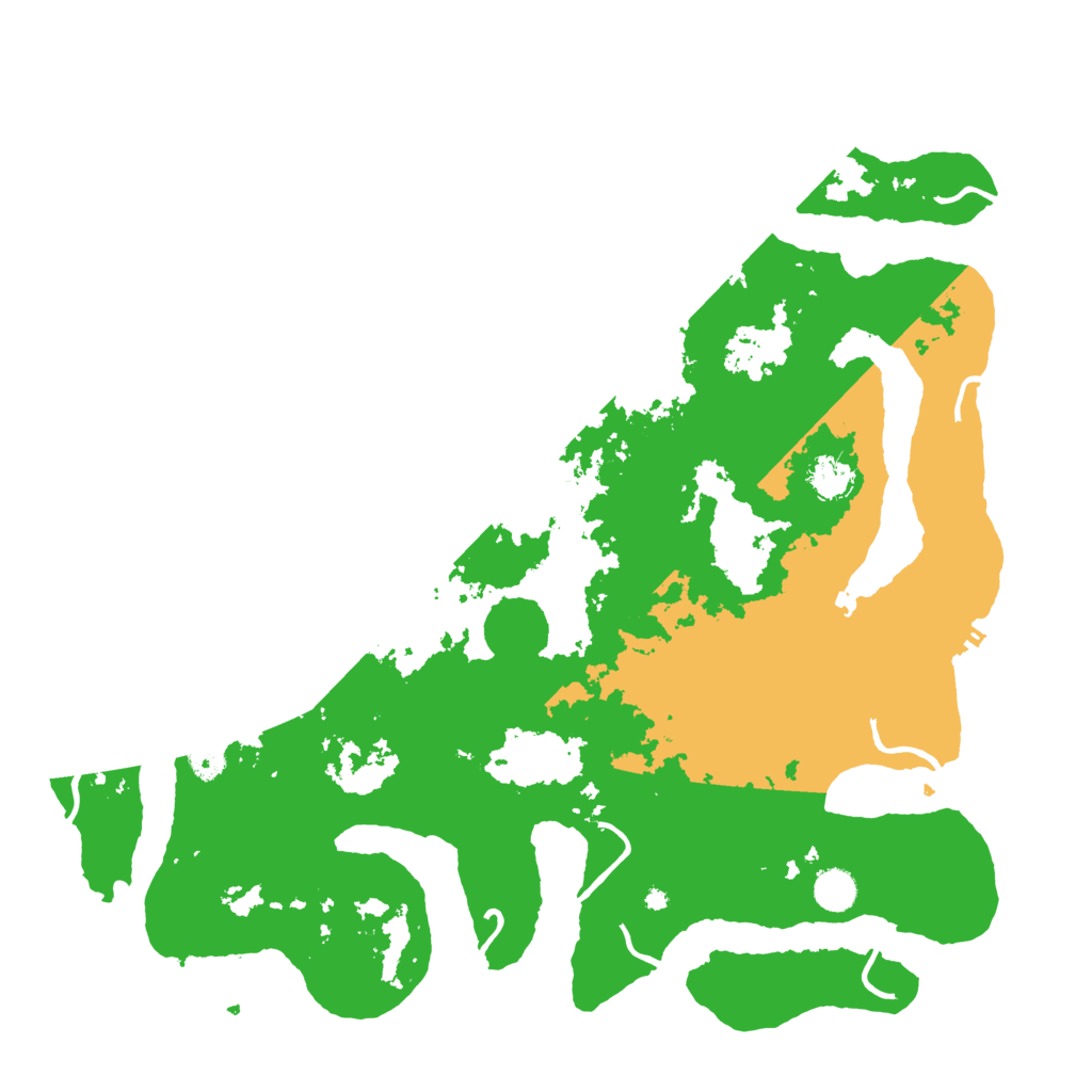 Biome Rust Map: Procedural Map, Size: 4500, Seed: 3798911