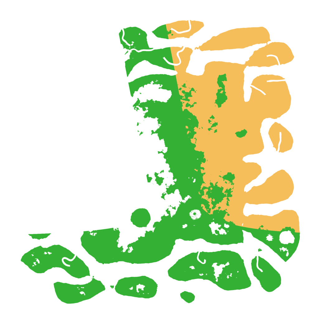 Biome Rust Map: Procedural Map, Size: 4500, Seed: 1544986