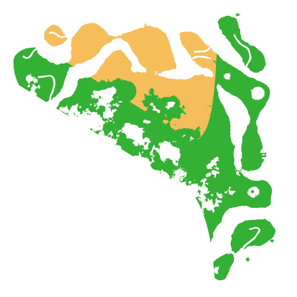 Biome Rust Map: Procedural Map, Size: 4000, Seed: 1965