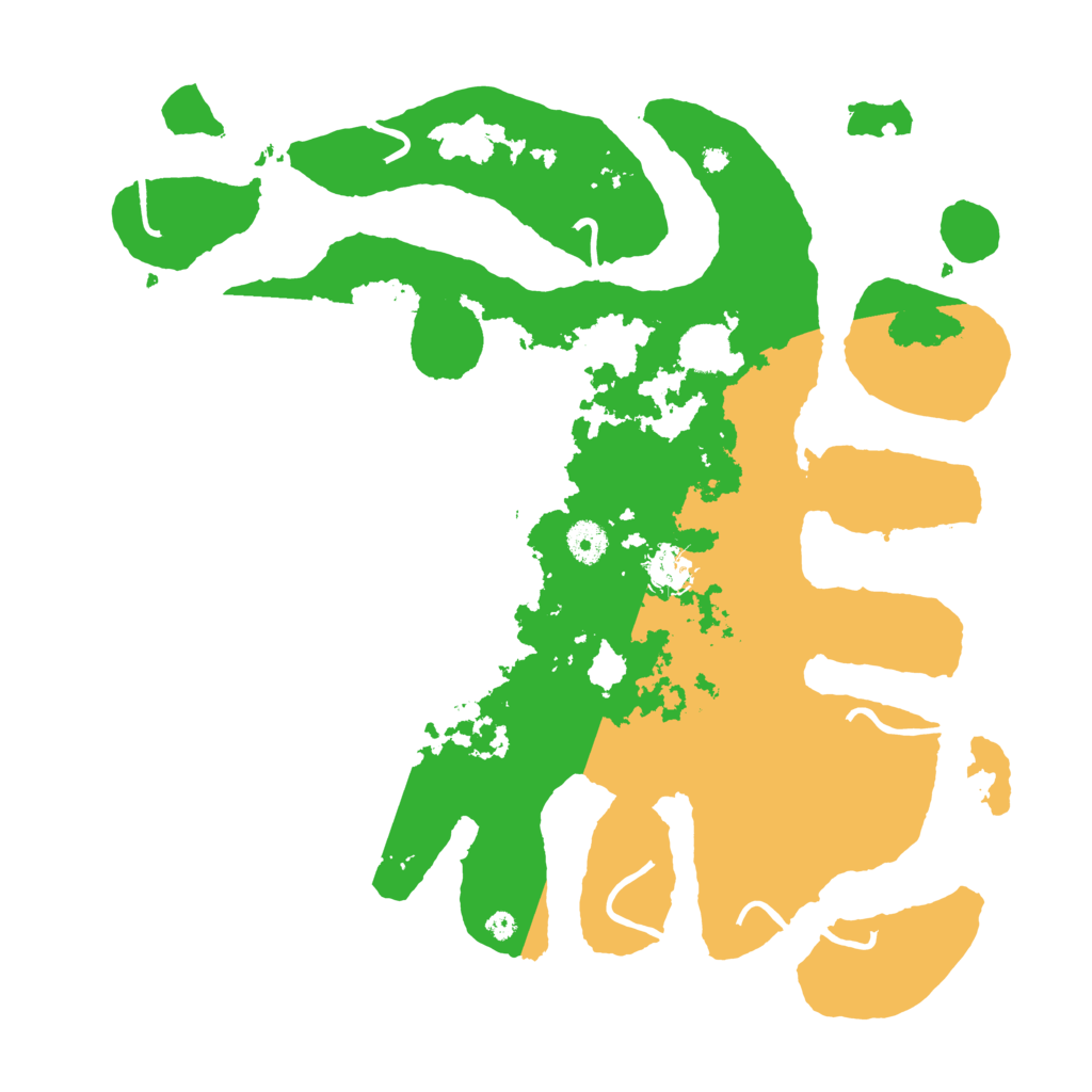 Biome Rust Map: Procedural Map, Size: 4000, Seed: 70634547