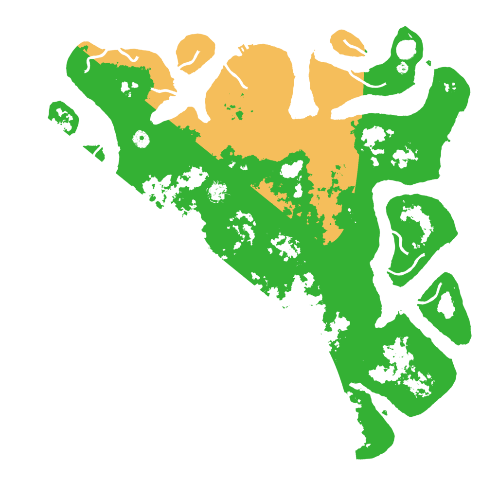 Biome Rust Map: Procedural Map, Size: 4500, Seed: 4798881