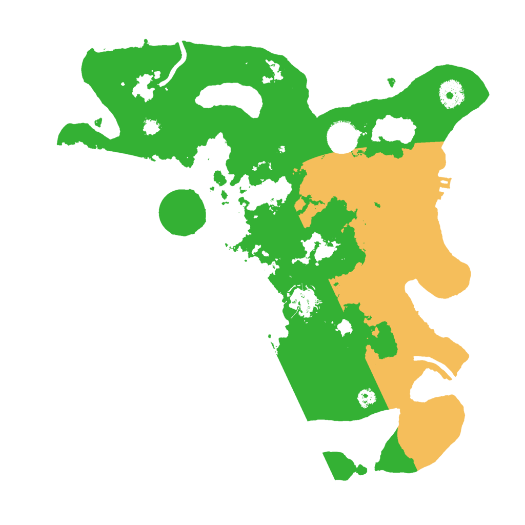 Biome Rust Map: Procedural Map, Size: 3000, Seed: 1756622083