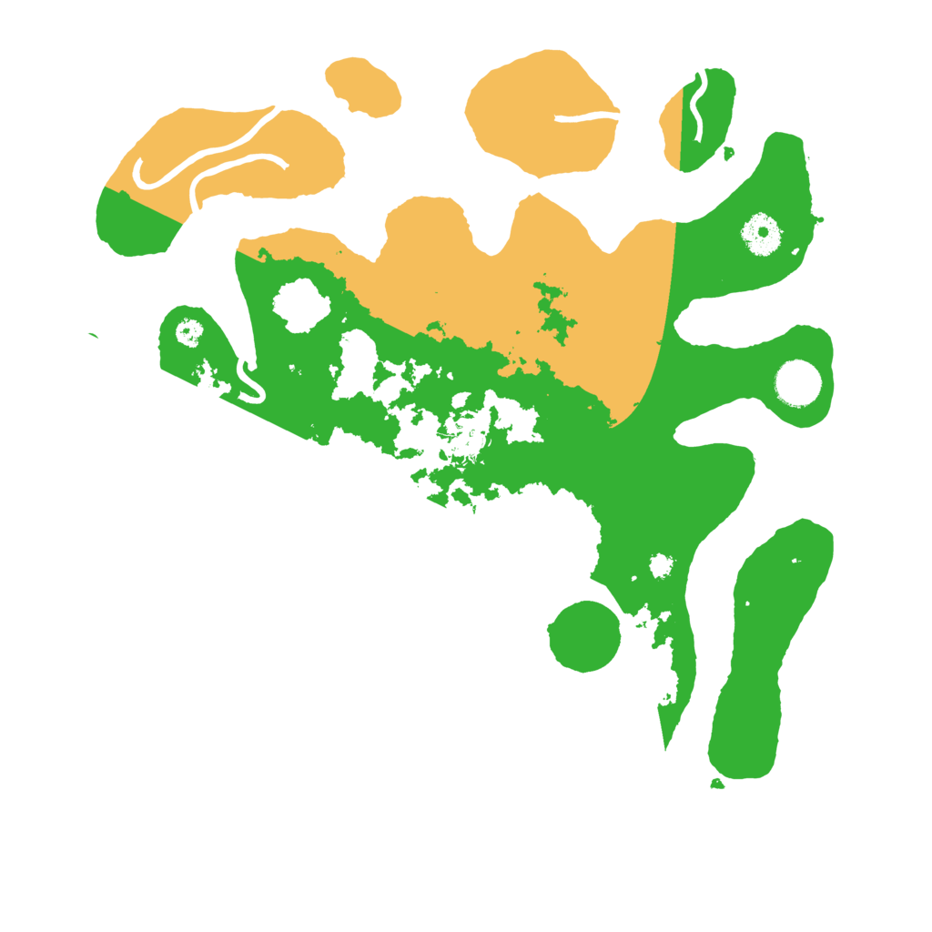 Biome Rust Map: Procedural Map, Size: 3550, Seed: 46772