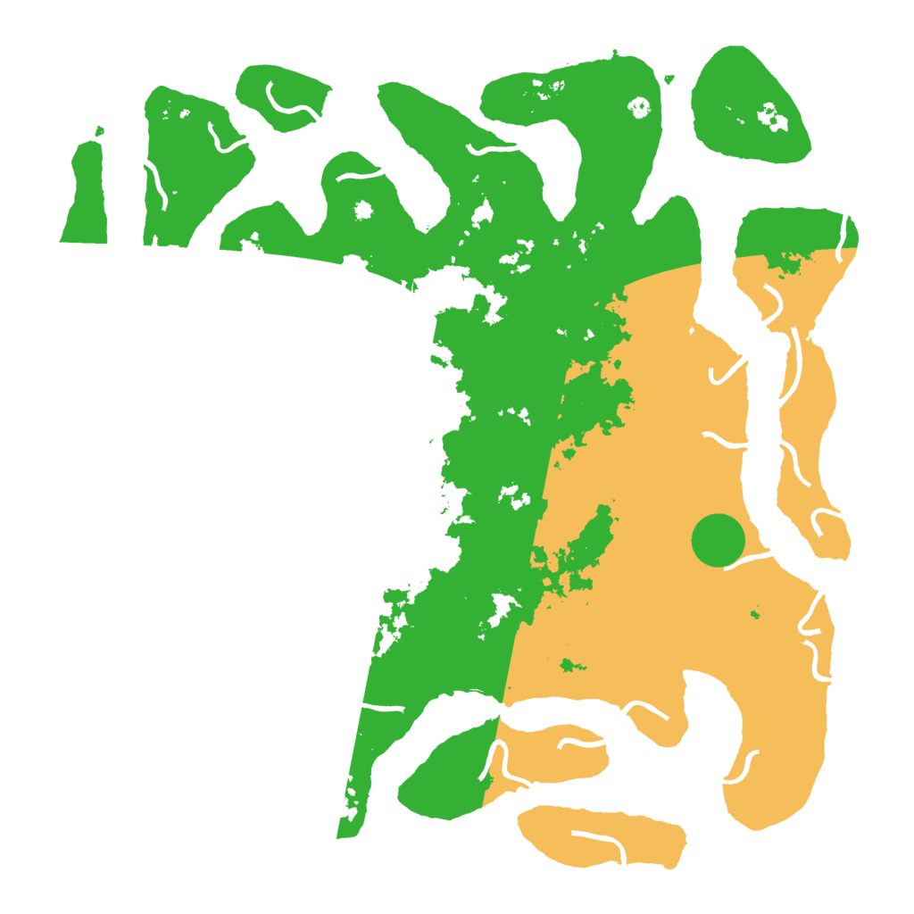 Biome Rust Map: Procedural Map, Size: 4500, Seed: 3413683