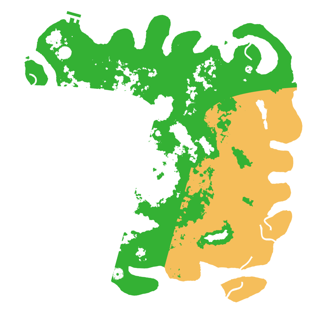Biome Rust Map: Procedural Map, Size: 4500, Seed: 2997469
