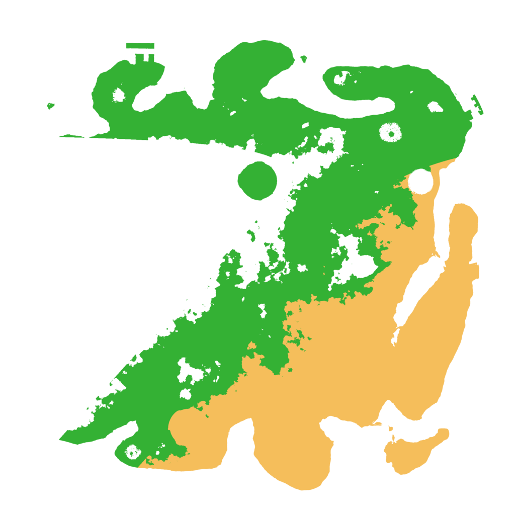 Biome Rust Map: Procedural Map, Size: 3700, Seed: 5618649