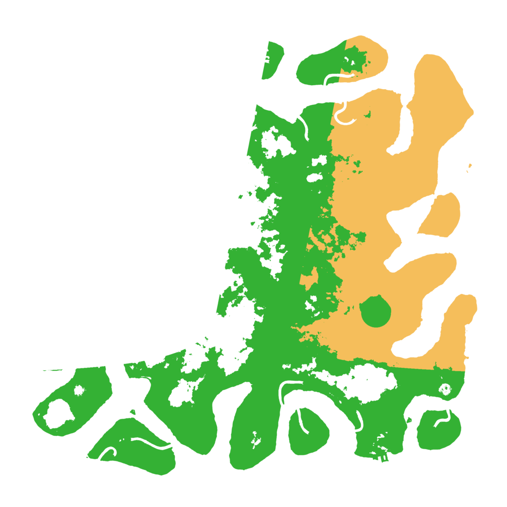 Biome Rust Map: Procedural Map, Size: 4500, Seed: 5077062