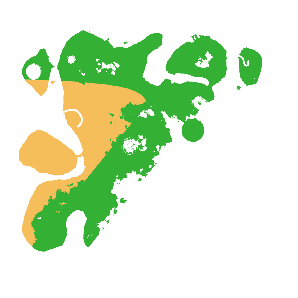 Biome Rust Map: Procedural Map, Size: 3500, Seed: 5206936