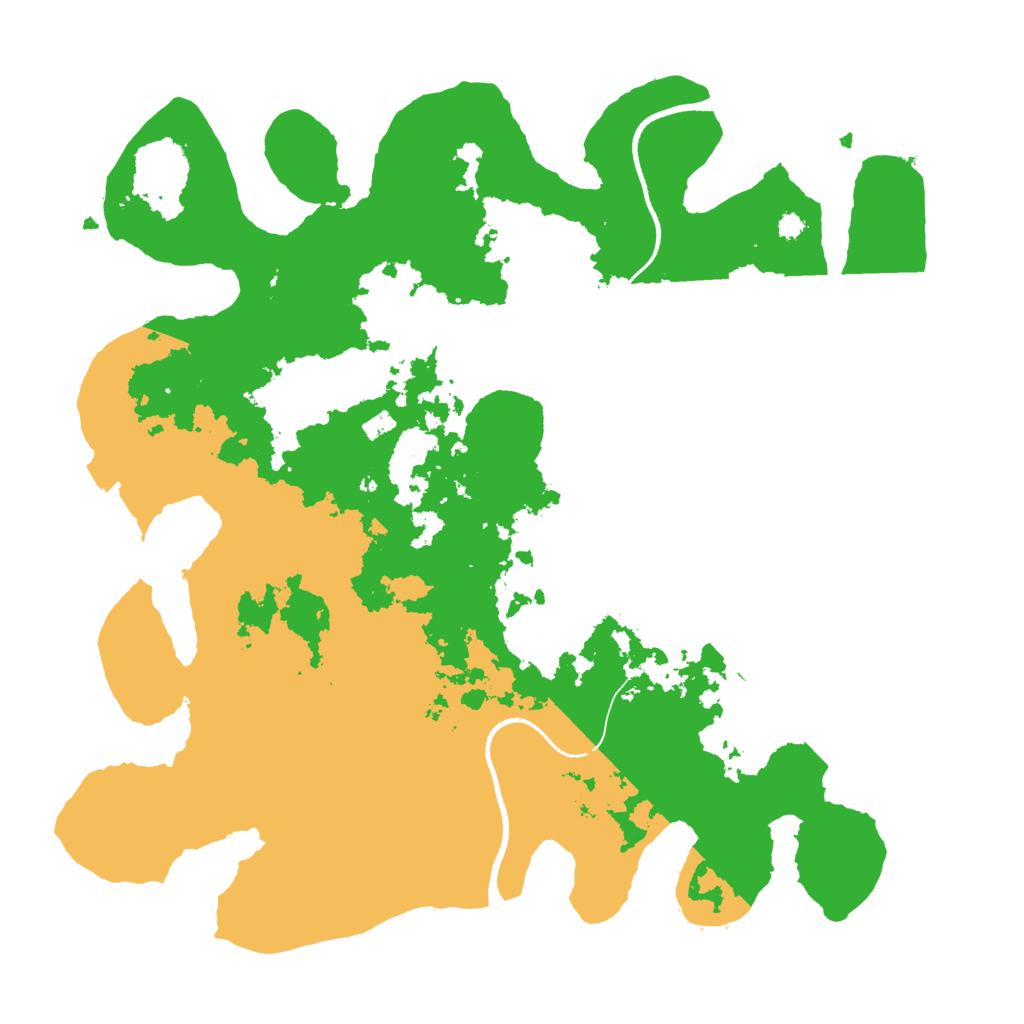 Biome Rust Map: Procedural Map, Size: 3550, Seed: 704237