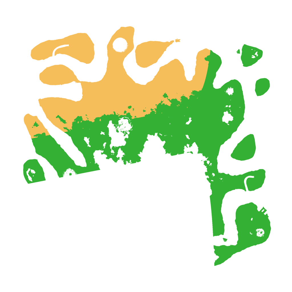 Biome Rust Map: Procedural Map, Size: 3550, Seed: 277351