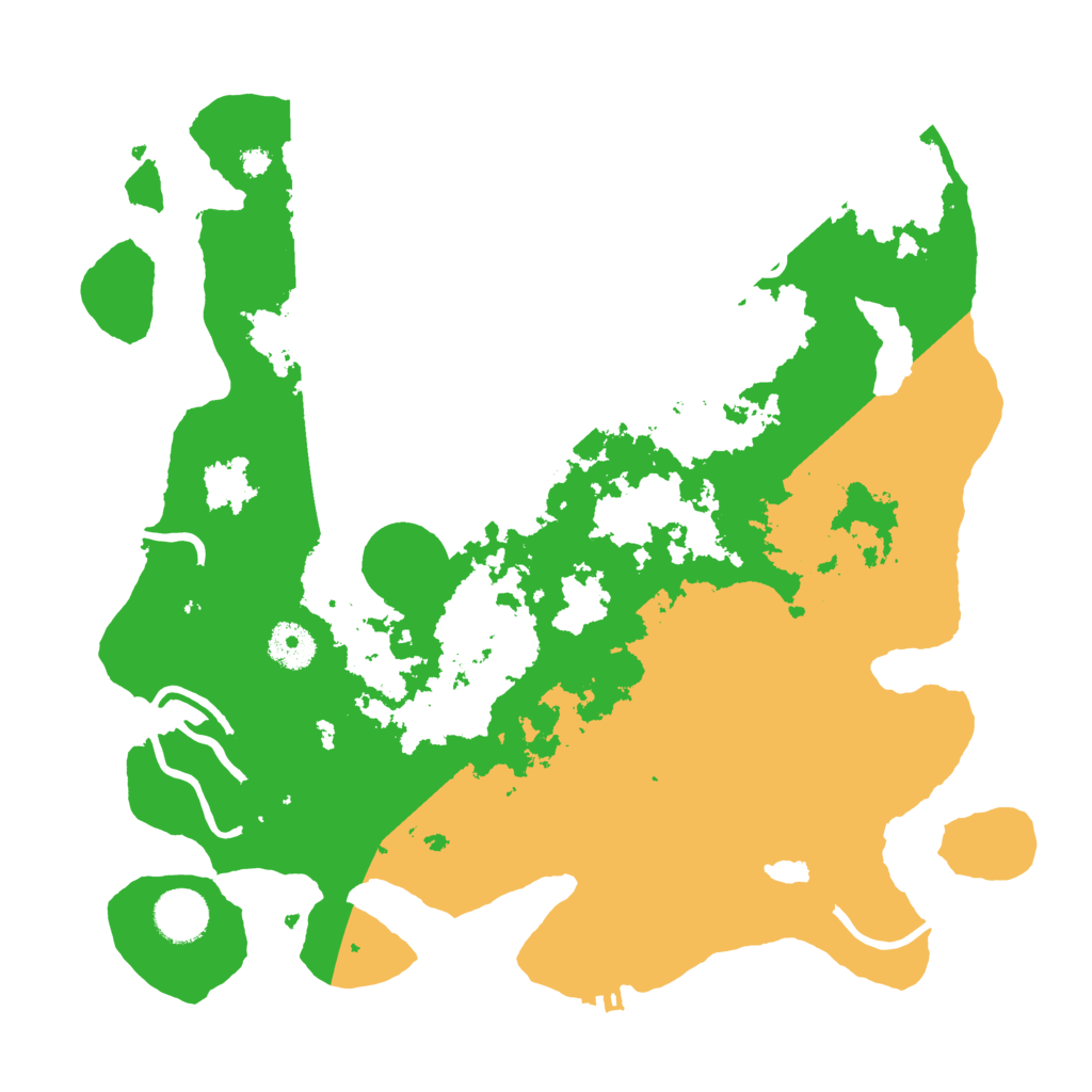 Biome Rust Map: Procedural Map, Size: 3550, Seed: 622281