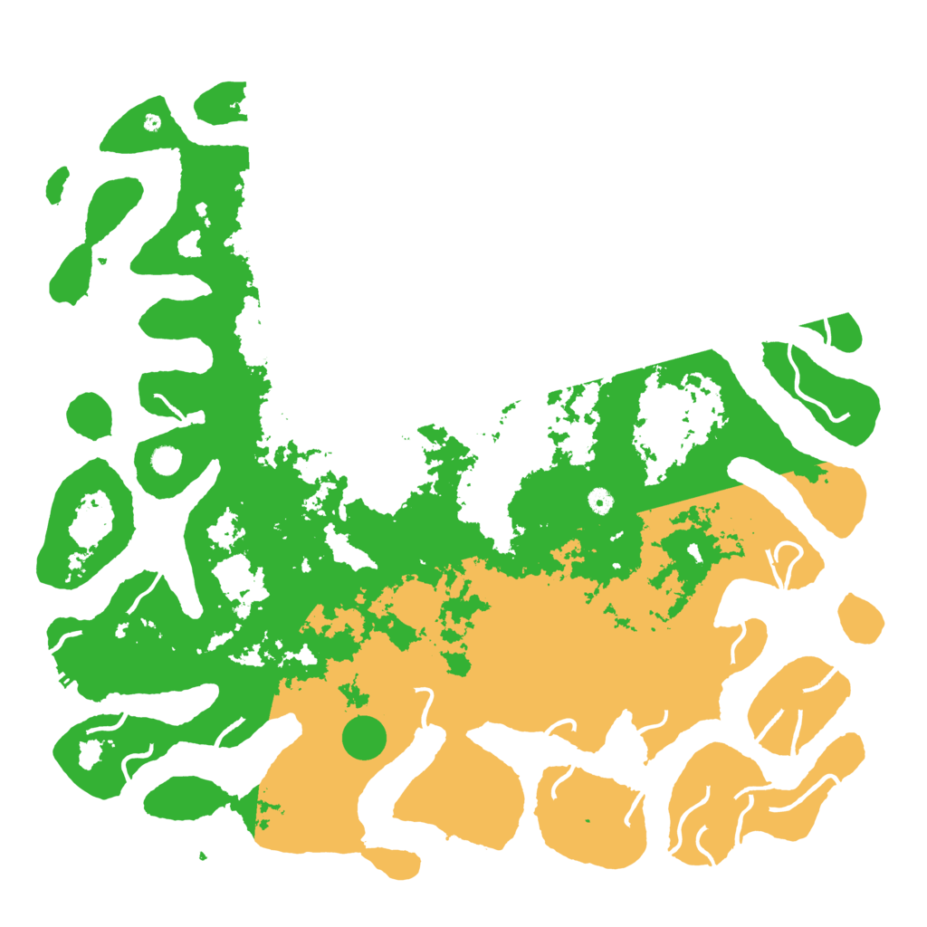 Biome Rust Map: Procedural Map, Size: 5500, Seed: 4500