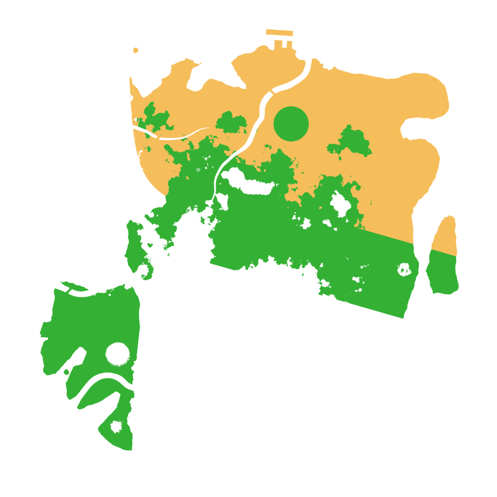 Biome Rust Map: Procedural Map, Size: 3750, Seed: 78883993