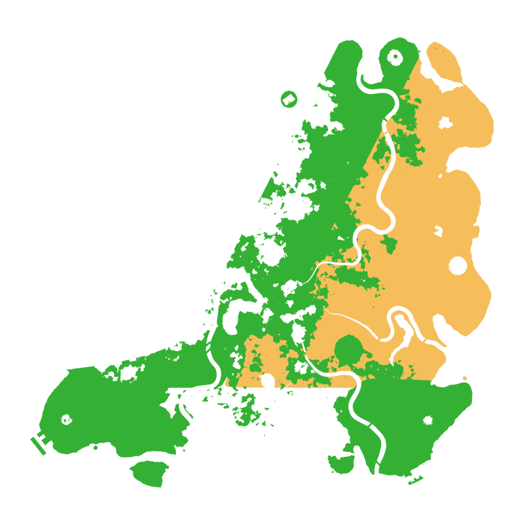 Biome Rust Map: Procedural Map, Size: 5000, Seed: 15022022