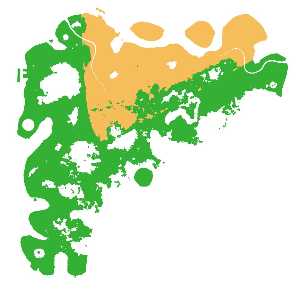 Biome Rust Map: Procedural Map, Size: 4500, Seed: 2126514